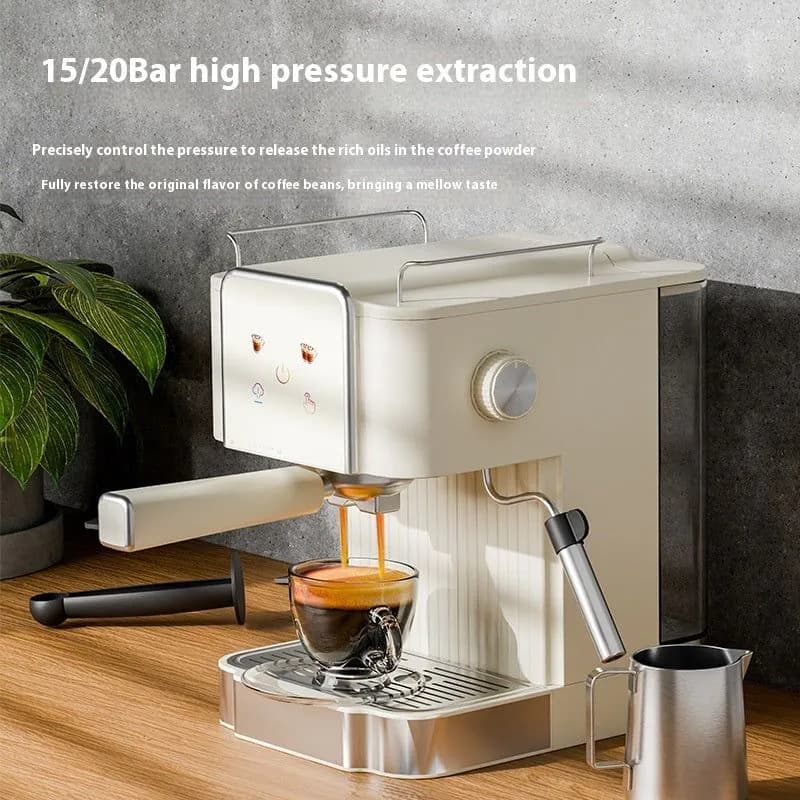 image-Italian Coffee Machine Semi-automatic High Pressure