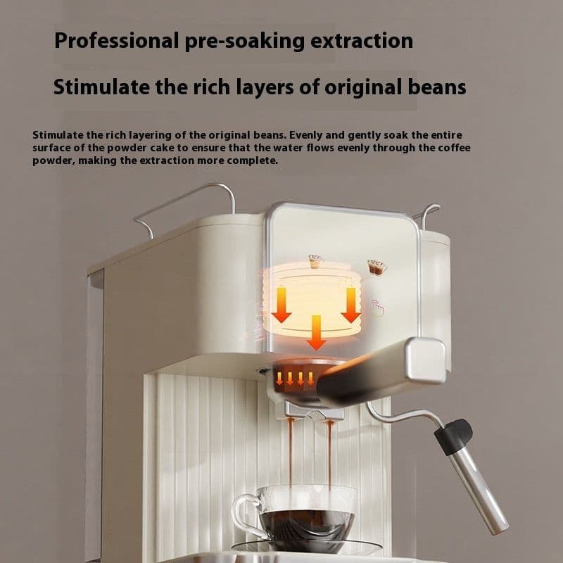 image-Italian Coffee Machine Semi-automatic High Pressure