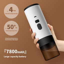 image-Portable Capsule Coffee Machine Automatic Wireless Heating