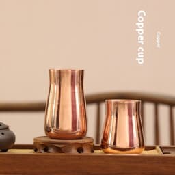 image-Handmade Copper Coffee Machine Cool Drink Cup