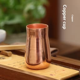 image-Handmade Copper Coffee Machine Cool Drink Cup