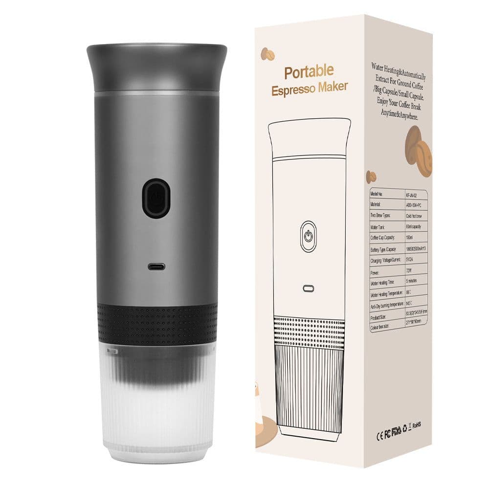 image-Self-heating Espresso Car Coffee Machine