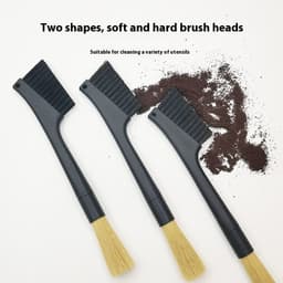 image-Coffee Machine Plastic Cleaning Soft Brush