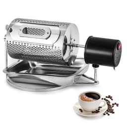 image-Stainless Steel Household Small Coffee Roasting Machine Roasting Bean Machine Dried Fruit Roasting Bean Machine Electric Coffee Bean Roasting Machine
