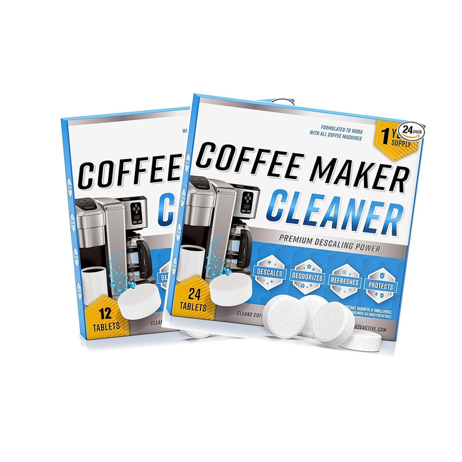 image-Coffee Machine Cleaner Descaler Tablets