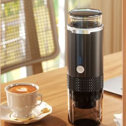 image-Capsule Coffee Machine Rechargeable Portable Travel Household Electric Coffee Machine