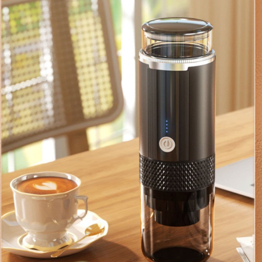 image-Capsule Coffee Machine Rechargeable Portable Travel Household Electric Coffee Machine