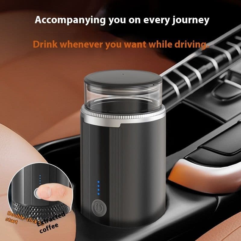 image-Capsule Coffee Machine Rechargeable Portable Travel Household Electric Coffee Machine