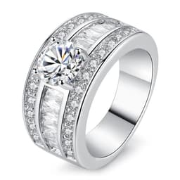 image-Fashion Jewellery Sumptuous Creative Trend Zircon Claw Heart Arrow Female Adjustable Size Ring Vintage Party Rings For Girls Fashion Jewellery Sumptuous Creative Trend Zircon Claw Heart Arrow Femal