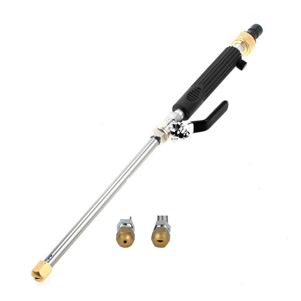 image-High Pressure Car Wash Gun - Retractable Aluminum