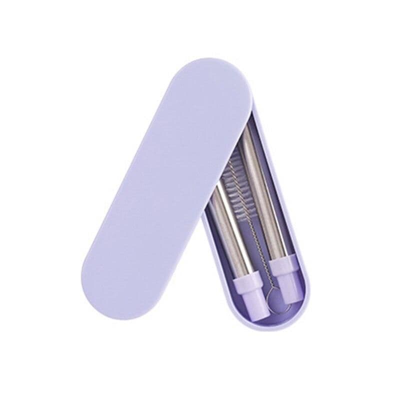 image-High Quality Stainless Steel Folding Straw