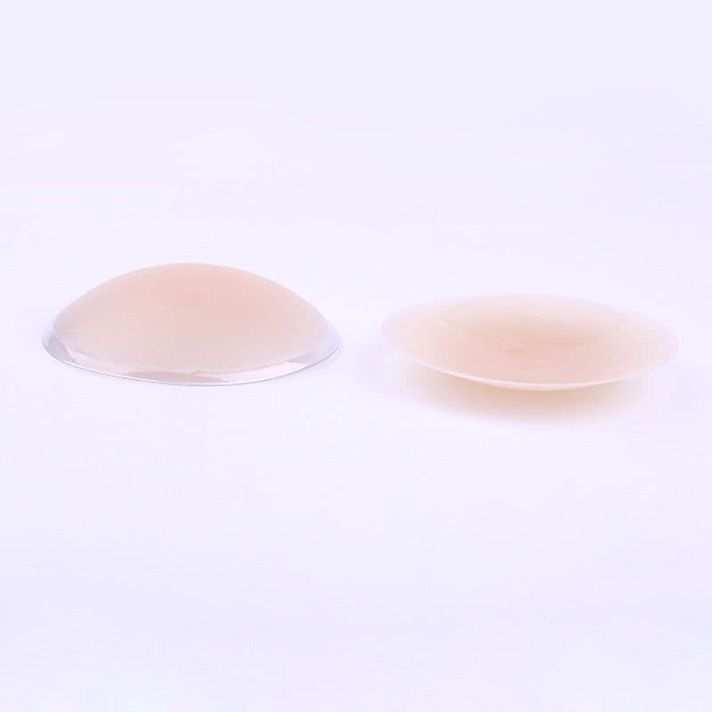 image-Cross-border explosive solid silicone breast stickers Nippies Skin non-marking invisible sticky areola stickers anti-convex breast stickers