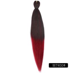image-Low temperature silk African wig chemical fiber EZ big braid color dirty braid braided wig wholesale 26 inches 90g