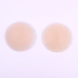 image-Cross-border explosive solid silicone breast stickers Nippies Skin non-marking invisible sticky areola stickers anti-convex breast stickers