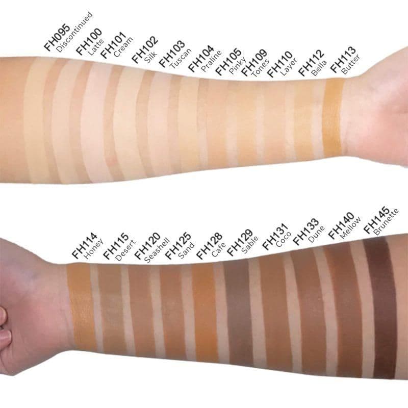 image-Full Coverage Foundation - Silk FH102 | Paraben Free, Matte Finish