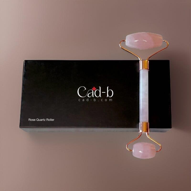 image-Facial Roller - Rose Quartz Roller | Cruelty Free, Organic, Paraben Free, Vegan