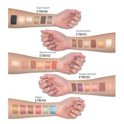 image-Eyeshadow Palette - Sweet Almond - ETM103 | Paraben Free, Vegan