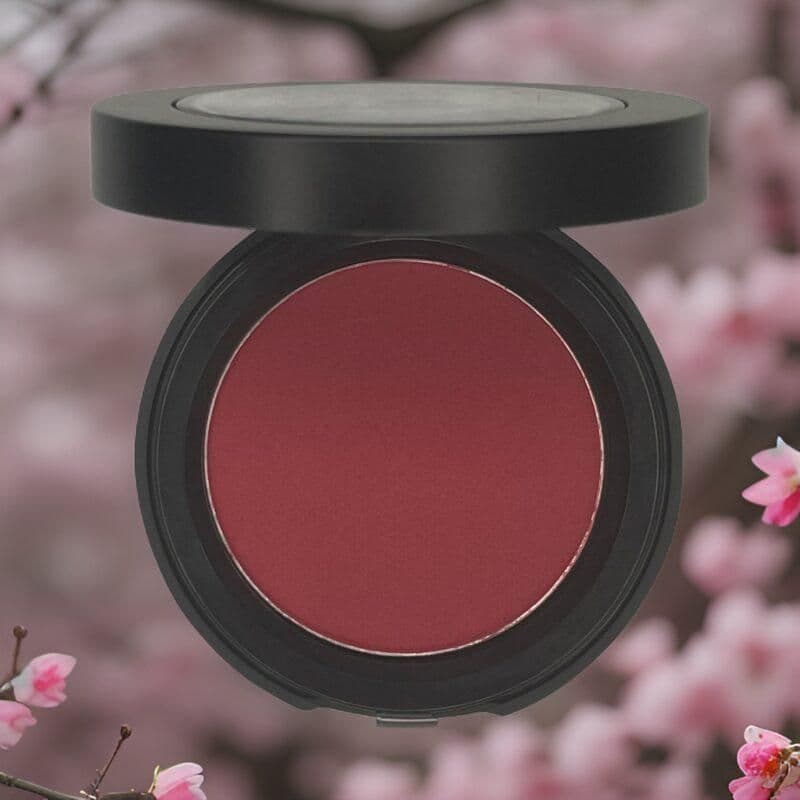 image-Single Pan Blush - Raspberry - SPB1 | Hypoallergenic, Talc Free, Cruelty Free, Matte Finish