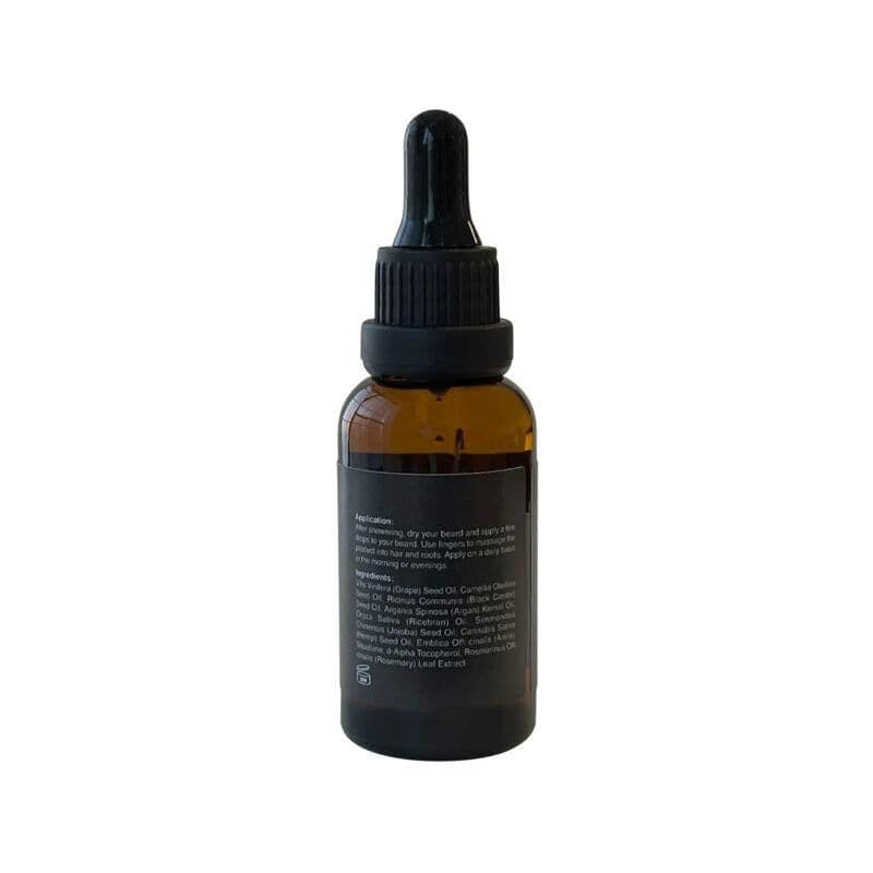 image-Hemp Infused Beard Growth Oil - Unscented | Vegan, Boosts Hair Restoration