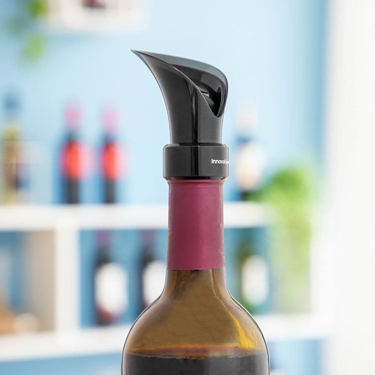 image-2-in-1 Wine Stopper with Pourer and Aerator Wintopp InnovaGoods