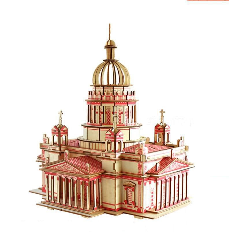 image-Decoration wooden puzzle