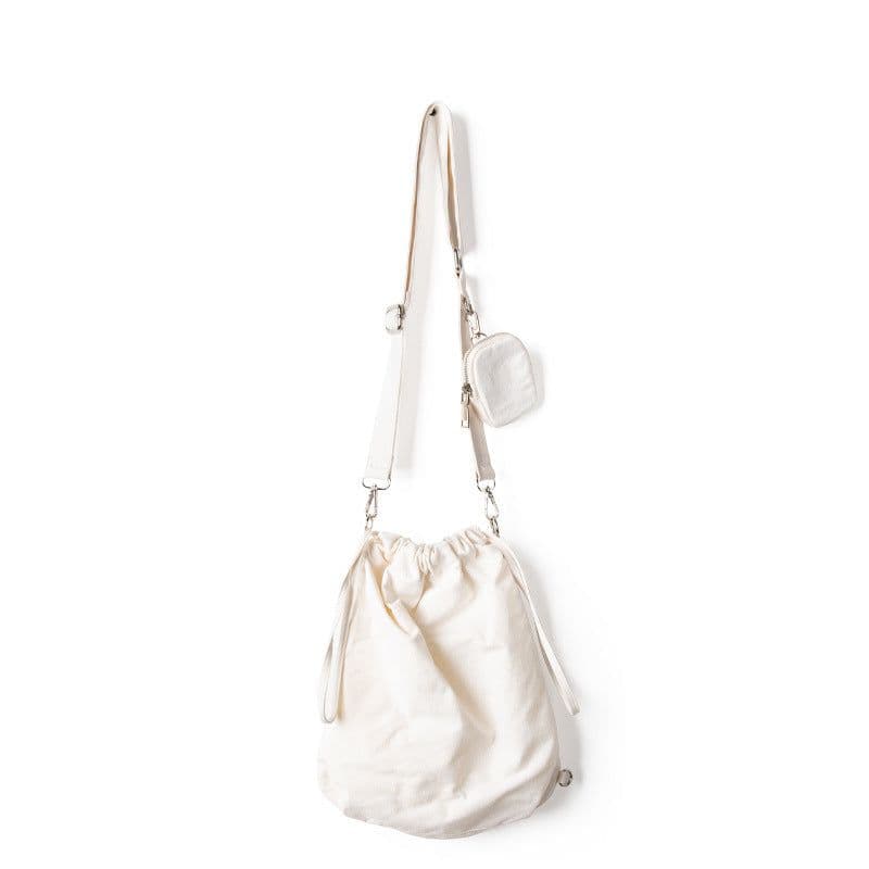 image-Millet Grains 2020 Korean Bucket Bag - Black Shoulder Messenger
