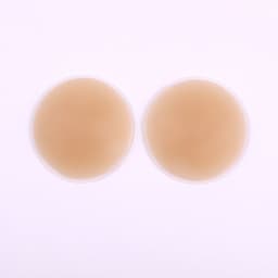 image-Cross-border explosive solid silicone breast stickers Nippies Skin non-marking invisible sticky areola stickers anti-convex breast stickers