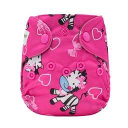 image-Newborn cloth diaper AIO diaper bamboo charcoal cloth lining washable baby pants diapers can be customized