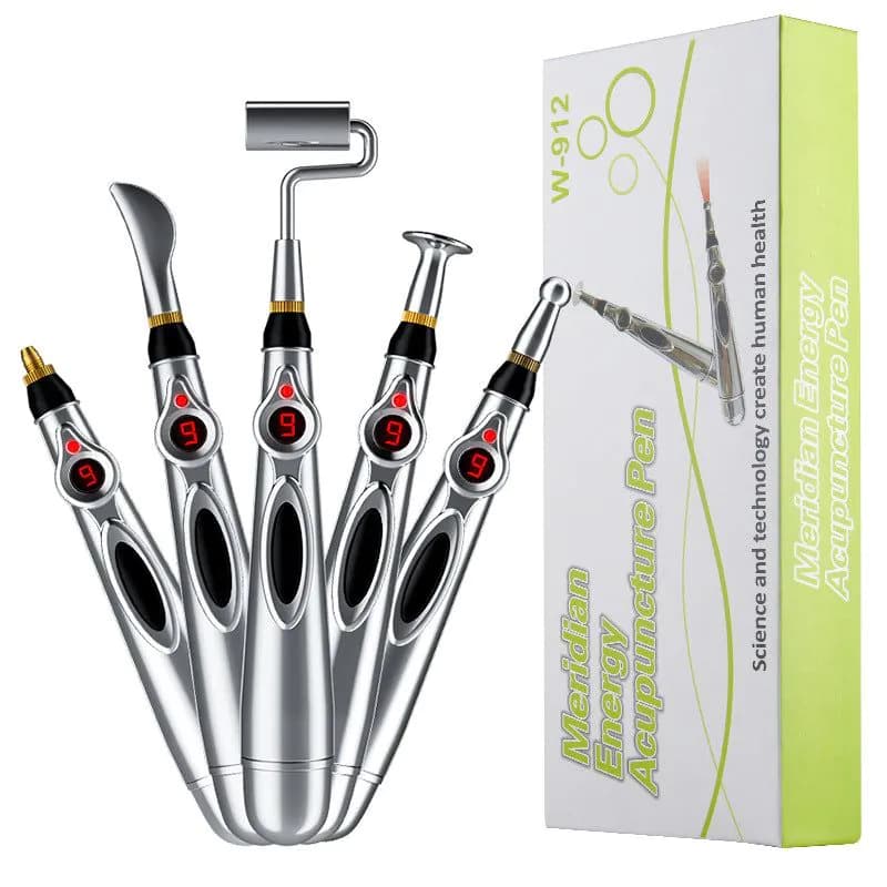 image-English laser acupuncture pen will sell through the energy meridian pen magic acupuncture pen Amazon product massage stick