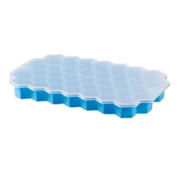 image-Factory direct supply silicone honeycomb ice tray creative stackable DIY37 grid with cover large capacity easy to demould