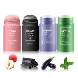 image-Cross-border African Green Tea Solid Mask Stick Bamboo Charcoal Deep Cleansing Pore Mud Mask Moisturizing Moisturizing Moisturizing Cleansing Stick