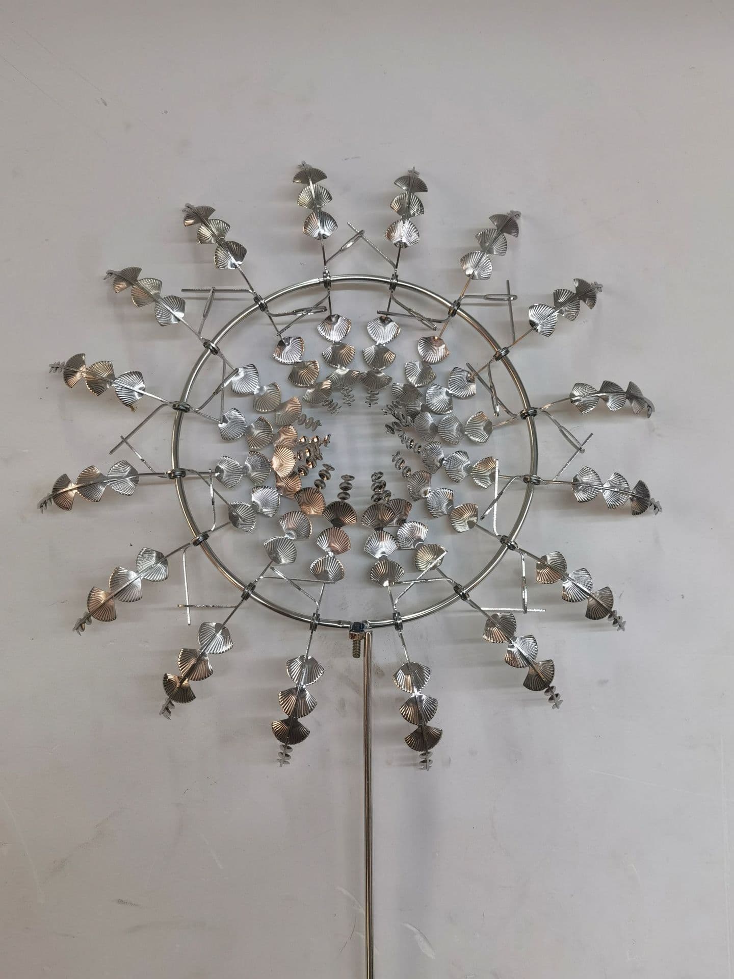 image-Cross-border Unique And Magical Metal Windmill Creative Outdoor Metal Windmill Crafts