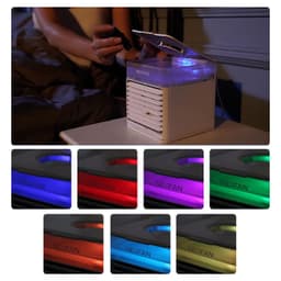 image-2021 new NEXFAN air cooler desktop water cooling fan spray household water cooling mini small air conditioner cross border