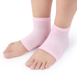 image-Mesh gel anti-drying heel socks heel protection socks moisturizing men's and women's rear socks breathable sweat-absorbing spot