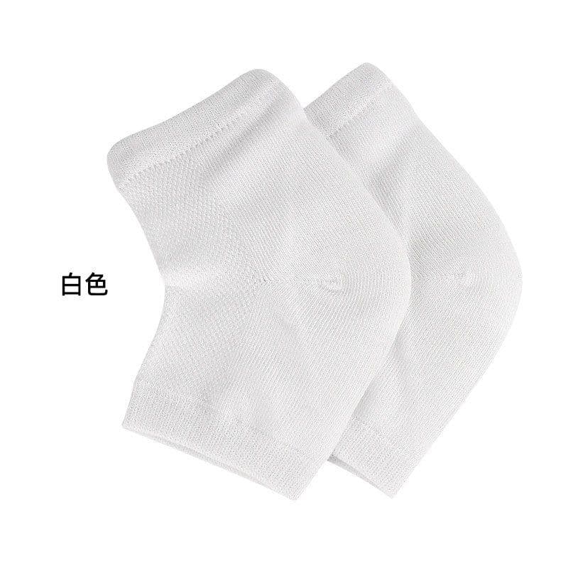 image-Mesh gel anti-drying heel socks heel protection socks moisturizing men's and women's rear socks breathable sweat-absorbing spot