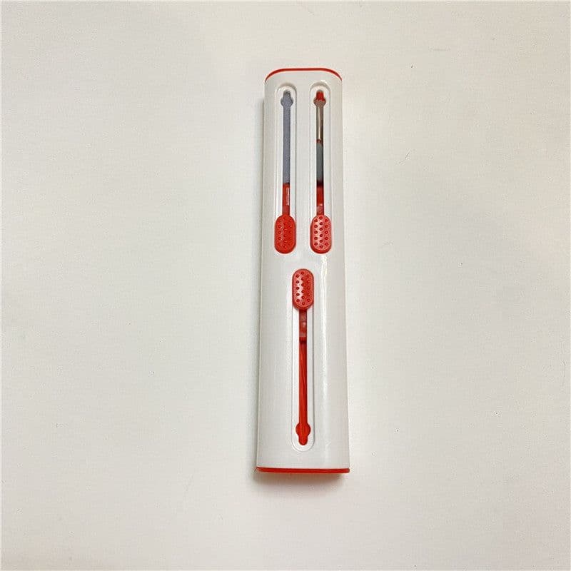 image-New cross-border bluetooth headset cleaning brush earbuds Clean Pen keyboard cleaner earbuds cleaning pen