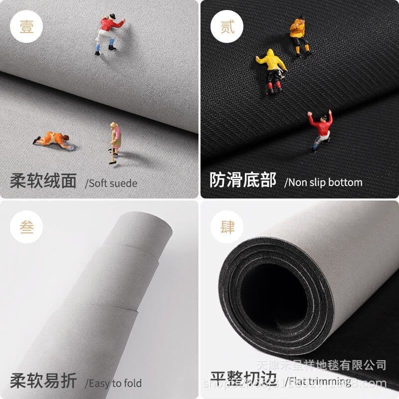 image-Diatom mud floor mat bathroom water-absorbing quick-drying door mat bathroom mats household toilet non-slip mat bathroom carpet