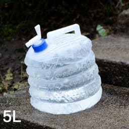 image-Large-capacity outdoor camping picnic barbecue folding storage bucket self-driving tour car water storage drinking bag camping equipment