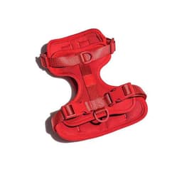 image-Pet pu collar Wildone dog harness with the same macaron color large, medium and small dog pet chest harness dog rope