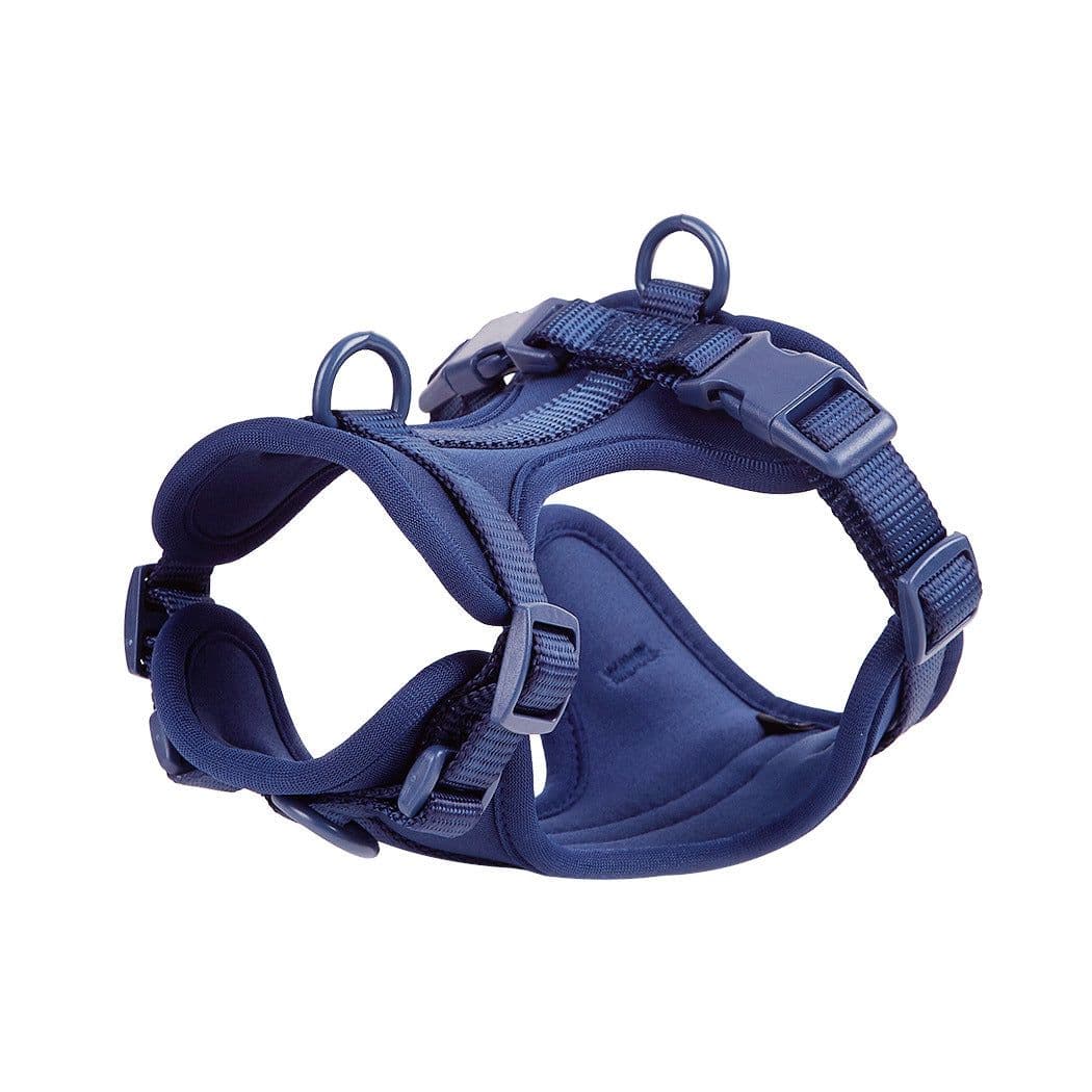 image-Pet pu collar Wildone dog harness with the same macaron color large, medium and small dog pet chest harness dog rope
