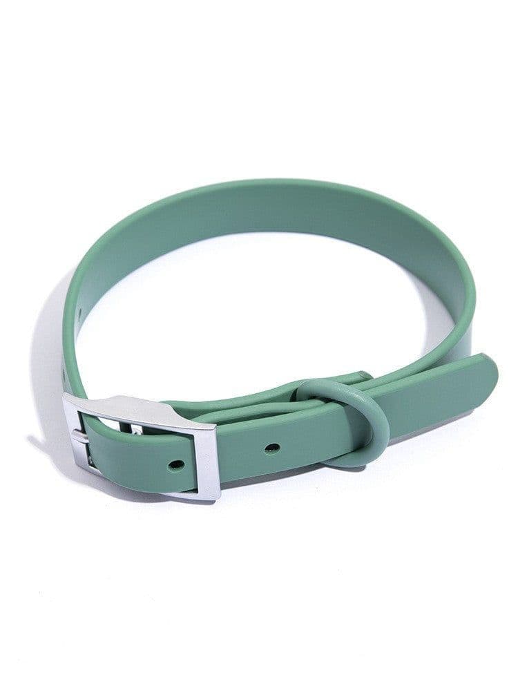 image-Pet pu collar Wildone dog harness with the same macaron color large, medium and small dog pet chest harness dog rope