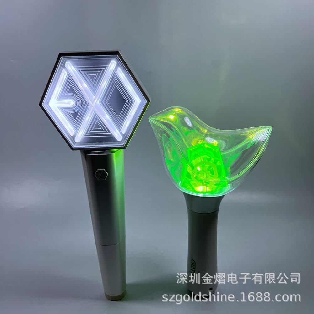 image-Shenzhen factory EXO official second-generation third-generation aid light should aid stick Aili stick LED light-emitting stick hand light can be customized