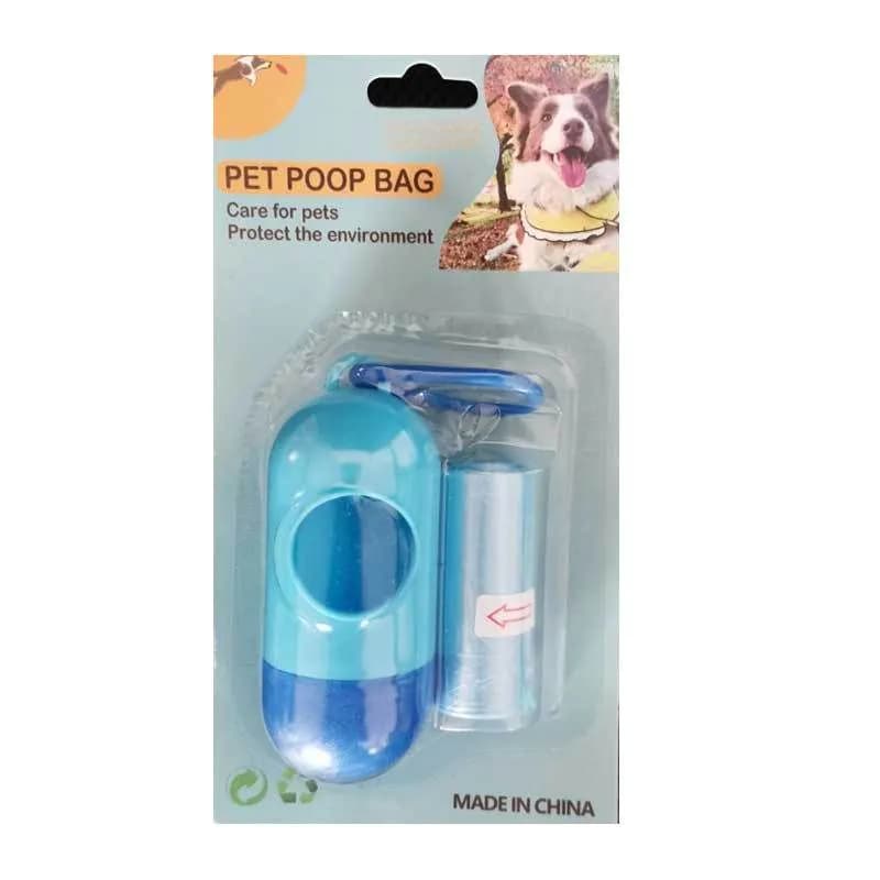image-Pet toilet pickup pill-type trash box pickup bag dog feces trash bag storage box manufacturer custom LOGO