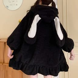 image-Spring/Summer Korean version solid color Japanese single cotton cardigan temperament commuter hooded round neck embossed pink sweater