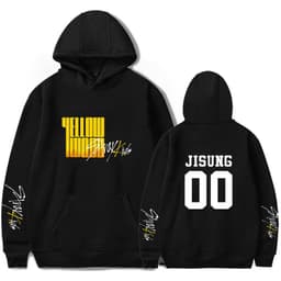 image-Amazon cross-border new Korean group tour around the men's and women's loose spring and autumn hooded sweater one piece on behalf of