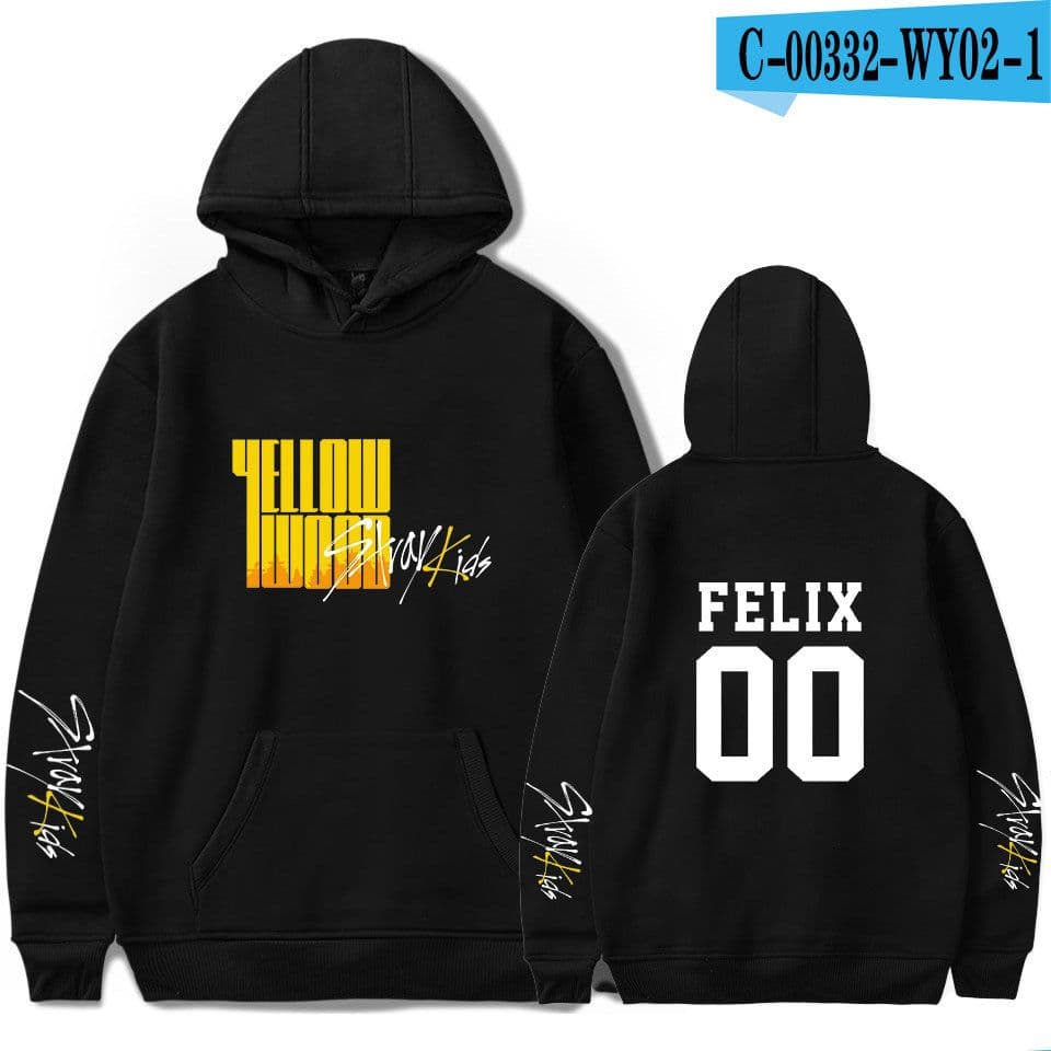 image-Amazon cross-border new Korean group tour around the men's and women's loose spring and autumn hooded sweater one piece on behalf of