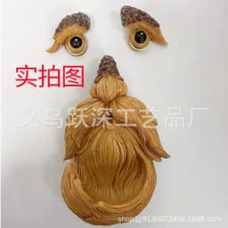 image-Tree Monster Bird Feeder Garden Unique Decoration Outdoor and Indoor Resin Craft Decoration Standalone Stand 2022 New