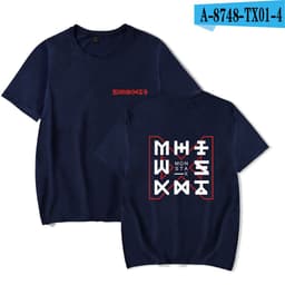 image-20603 new Korean star around Korean version men's and women's short-sleeved t-shirt wholesale to figure tide