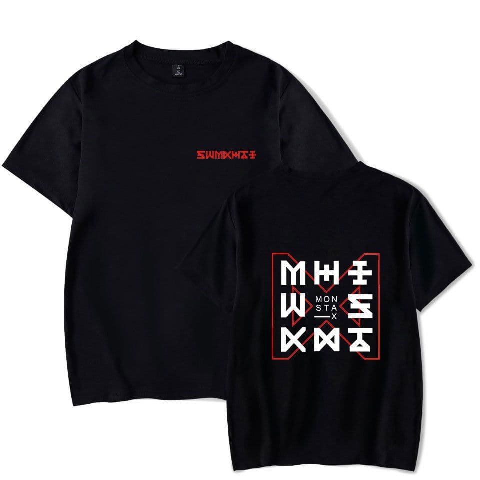 image-20603 new Korean star around Korean version men's and women's short-sleeved t-shirt wholesale to figure tide