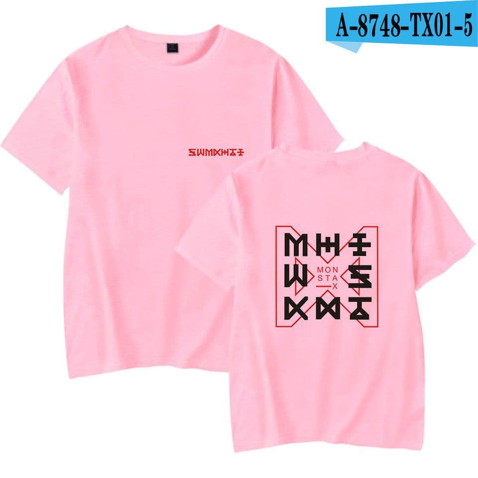 image-20603 new Korean star around Korean version men's and women's short-sleeved t-shirt wholesale to figure tide